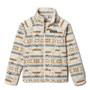 Columbia Toddler Girls Benton Springs Aztec Geométrica Printed Fleece Jacket 4T
